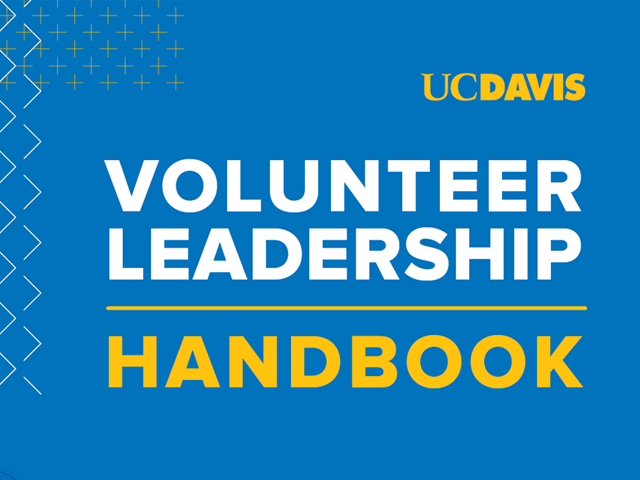 cover of volunteer leadership handbook